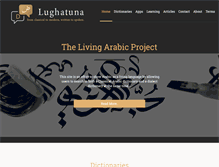 Tablet Screenshot of livingarabic.com